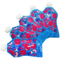 Pouch Love Reuseable Food Packs - Blue/Pink